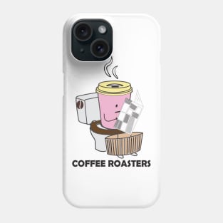 funny coffee roasters Phone Case