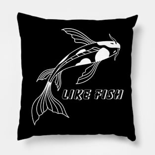 I Like Fish Pillow