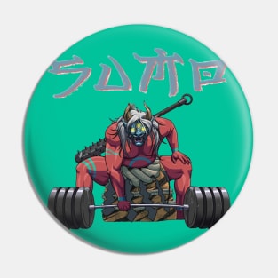 The Red Oni Version Pin