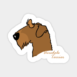 Airedale Terrier silhouette Magnet