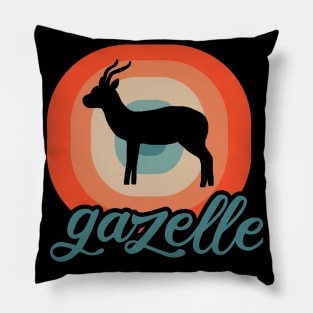 african gazelle design lover savanna Pillow