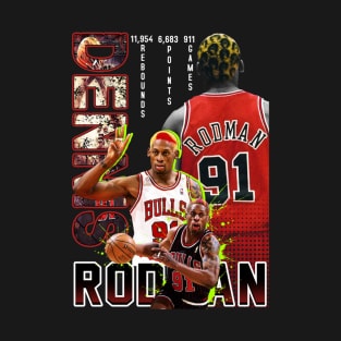 Dennis Rodman Diplomatic Missions T-Shirt