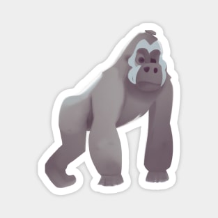 Cute Gorilla Drawing Magnet