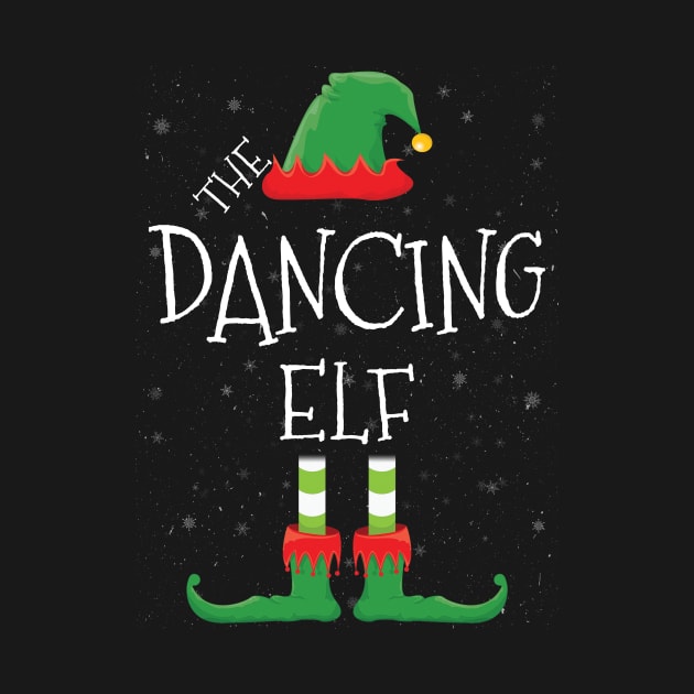 DANCING Elf Family Matching Christmas Group Funny Gift by tabaojohnny