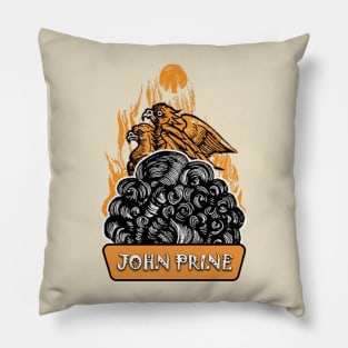 John Prine  Original Aesthetic Tribute 〶 Pillow