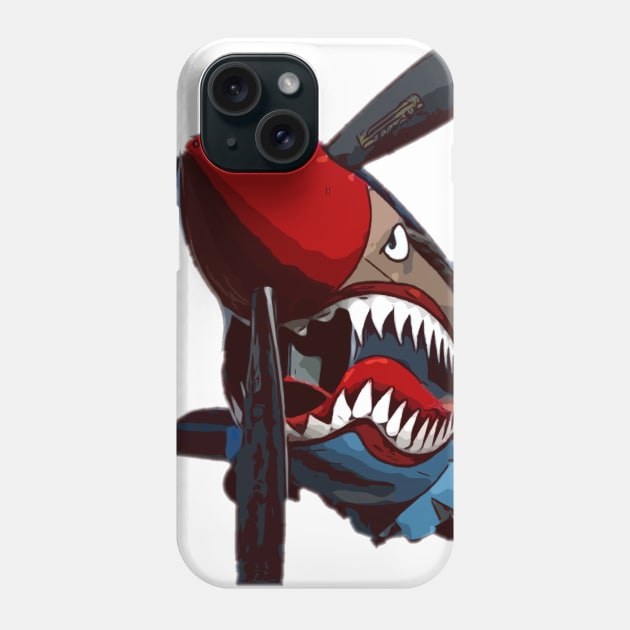 P-40 Warkhawk Flying Tiger WW2 Warbirds Warplanes Phone Case by F&L Design Co.