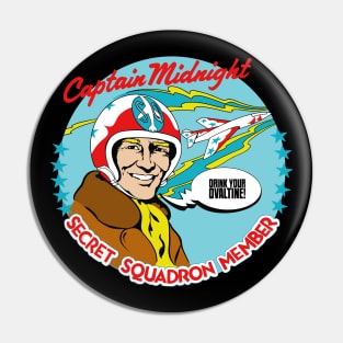 Captain Midnight Pin
