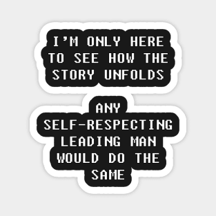 Balthier Final Fantasy XII - Self respecting leading man quote Magnet