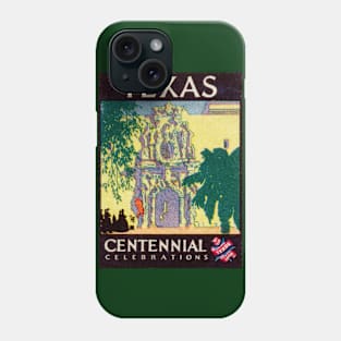 1936 Texas Centennial in San Antonio Phone Case