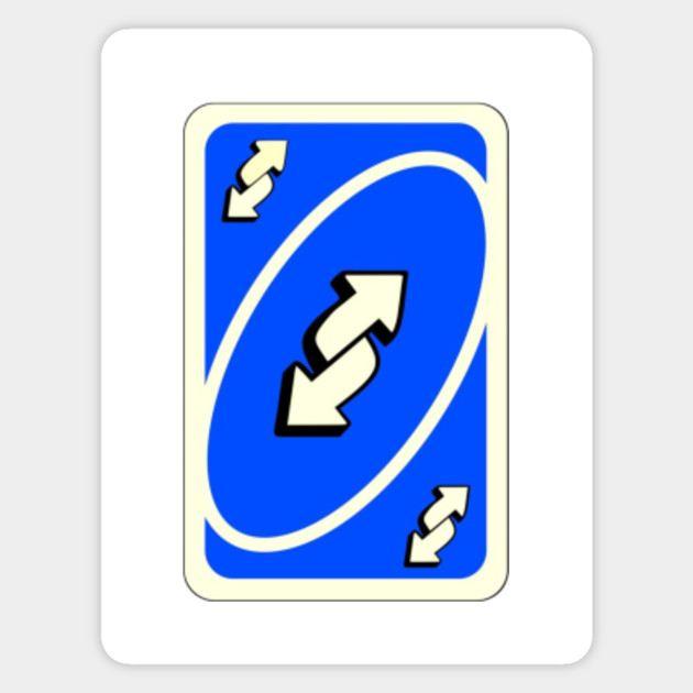 Uno Reverse Card Funny Magnet Teepublic Au