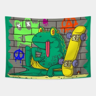 Chill Froggy Tapestry