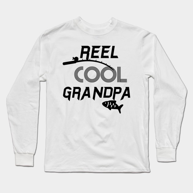 Reel Cool Grandpa Shirt, Fishing American Flag USA Shirt