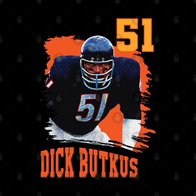 Dick Butkus || 51 by Aloenalone