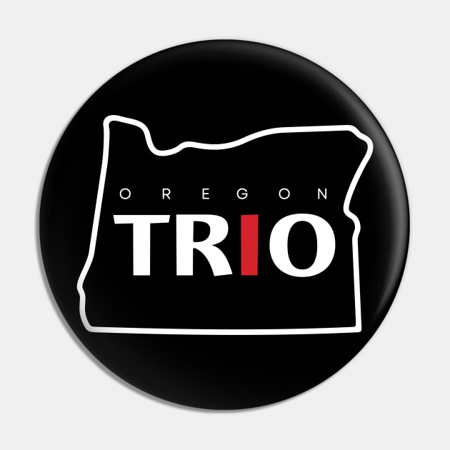 OTA Logo White Pin by Oregon TRIO Association