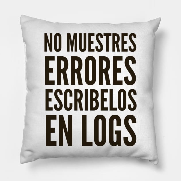 Codigo Seguro No Muestres Errores Escribelos en Logs Pillow by FSEstyle