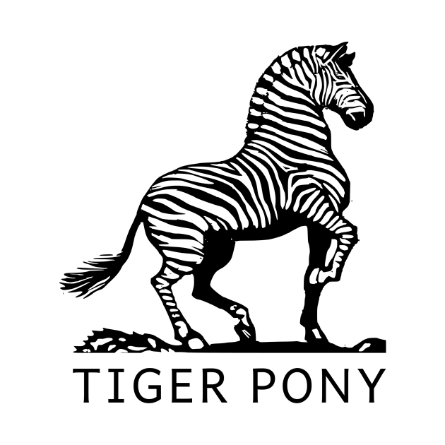 Vintage Tiger Pony by Mollie
