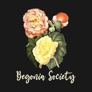 Begonia Society flower T-Shirt
