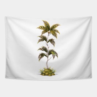 Serene Palm Majesty Tapestry