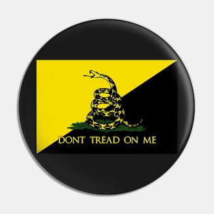 Dont Tread On Me Pin