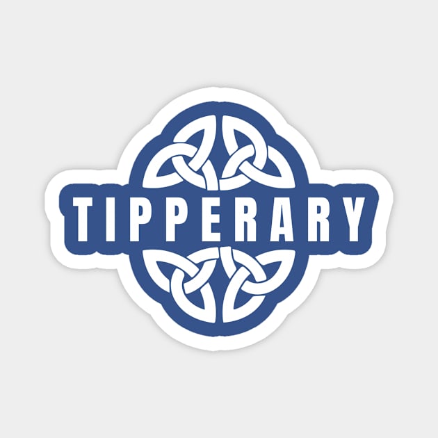 Tipperary in Celtic Knot, Ireland Magnet by TrueCelt