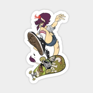 Catgirl Skaters Magnet