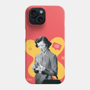 Funny Retro Woman // I Need a Sugar Daddy Phone Case