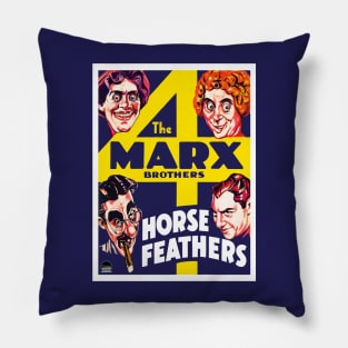 Horse Feathers - The Marx Bros. Pillow