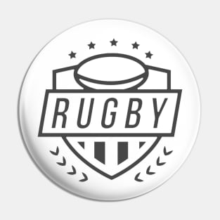 Rugby design Pin