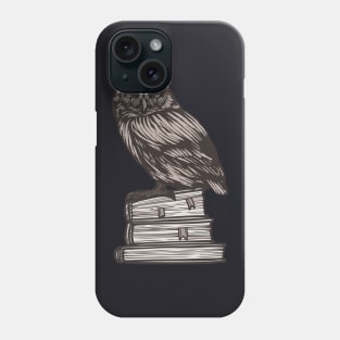 Books Owl Wisdom Reader Gifts Phone Case