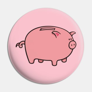 Piggy Bank Pin