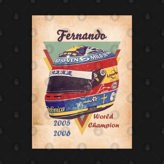 2005 Fernando Alonso by Popcult Posters