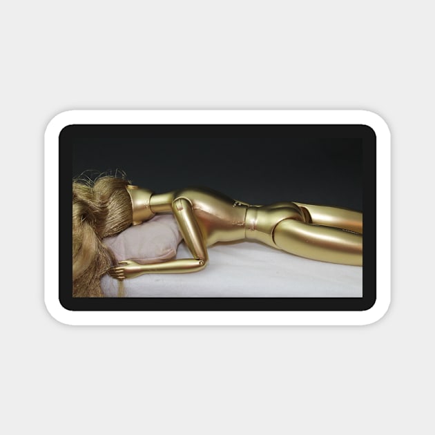 Goldfinger Magnet by BeastieToyz