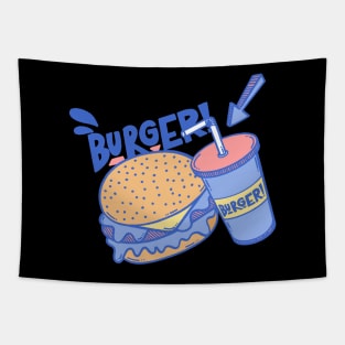 Burger Tapestry