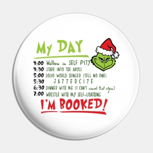 Funny Grinch Christmas Grinch Funny Gift Grinchmas Grinch Lovers Pin