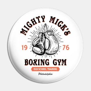 Mighty Micks Boxing Gym Pin