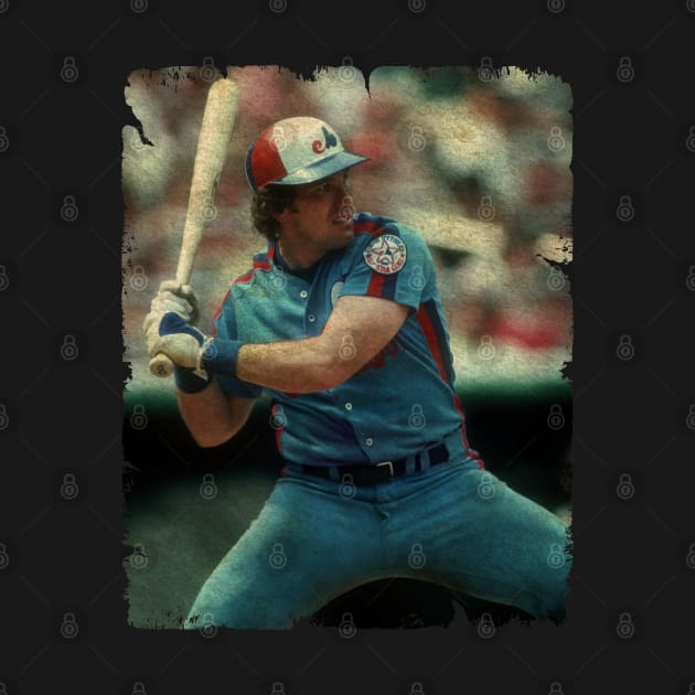 Gary Carter in Montreal Expos by PESTA PORA