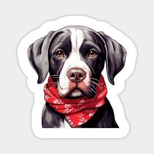 Fancy Labrador Retriever Dog Magnet