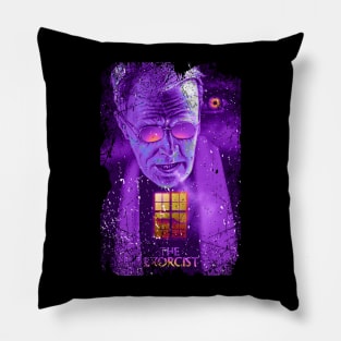 Retro Photo Horror Movie Pillow