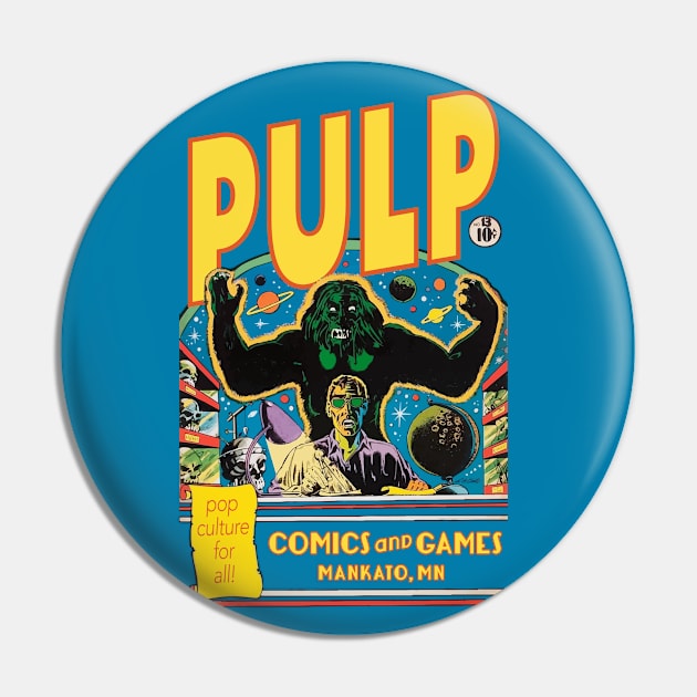 PULP Science Monster Pin by PULP Comics and Games