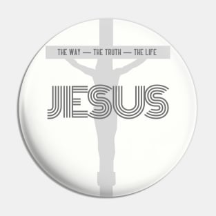 Christ Jesus on the Cross Pin