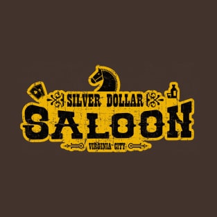 Silver Dollar Saloon from Bonanza T-Shirt