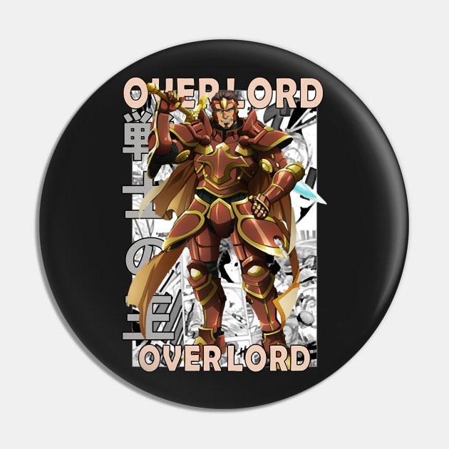 Gazef Stronoff Over Lord brdo weeaboo guild Manga Style Anime Pin by rWashor