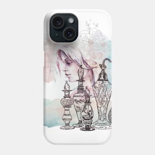 Women french collage Phone Case