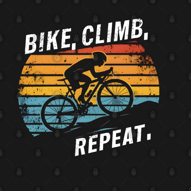 Bike Climb Repeat adventure by LENTEE