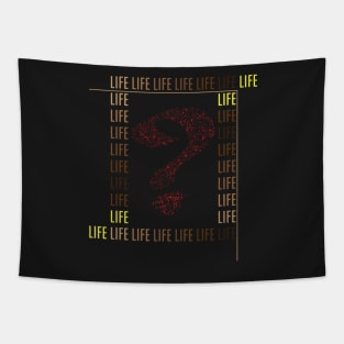 Life Question 2 - Question Mark Tapestry