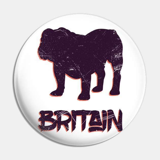 National Animal of Britain Pin by bluerockproducts