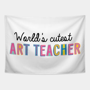 Art Teacher Gifts | World's cutest Art Teacher Tapestry