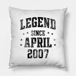 Legend since April 2007 Pillow