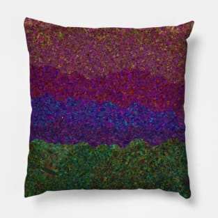 Rainbow Confetti Earth Pillow