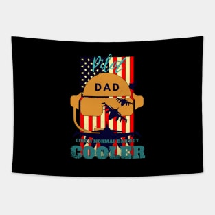 pilot dad like a normal dad but cooler Tapestry